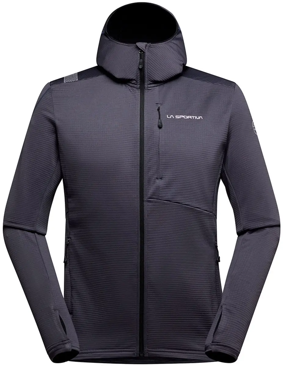 La Sportiva Chill Hoodie - Onyx/Chalk - M - afbeelding 5 van 6