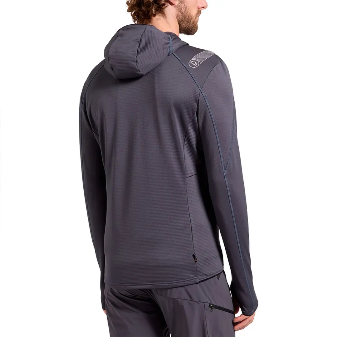 La Sportiva Chill Hoodie - Onyx/Chalk - M - afbeelding 2 van 6