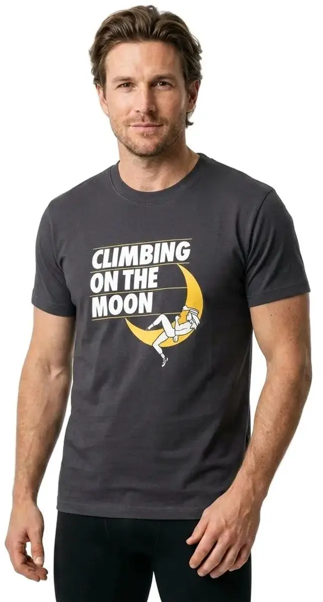 La Sportiva Moon Rock T-shirt - Onyx/Chalk - afbeelding 4 van 4
