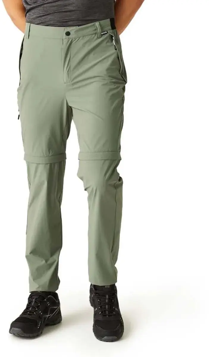 Regatta Travel Light Zip-off Broek Groen 40 / Regular Man - afbeelding 4 van 4