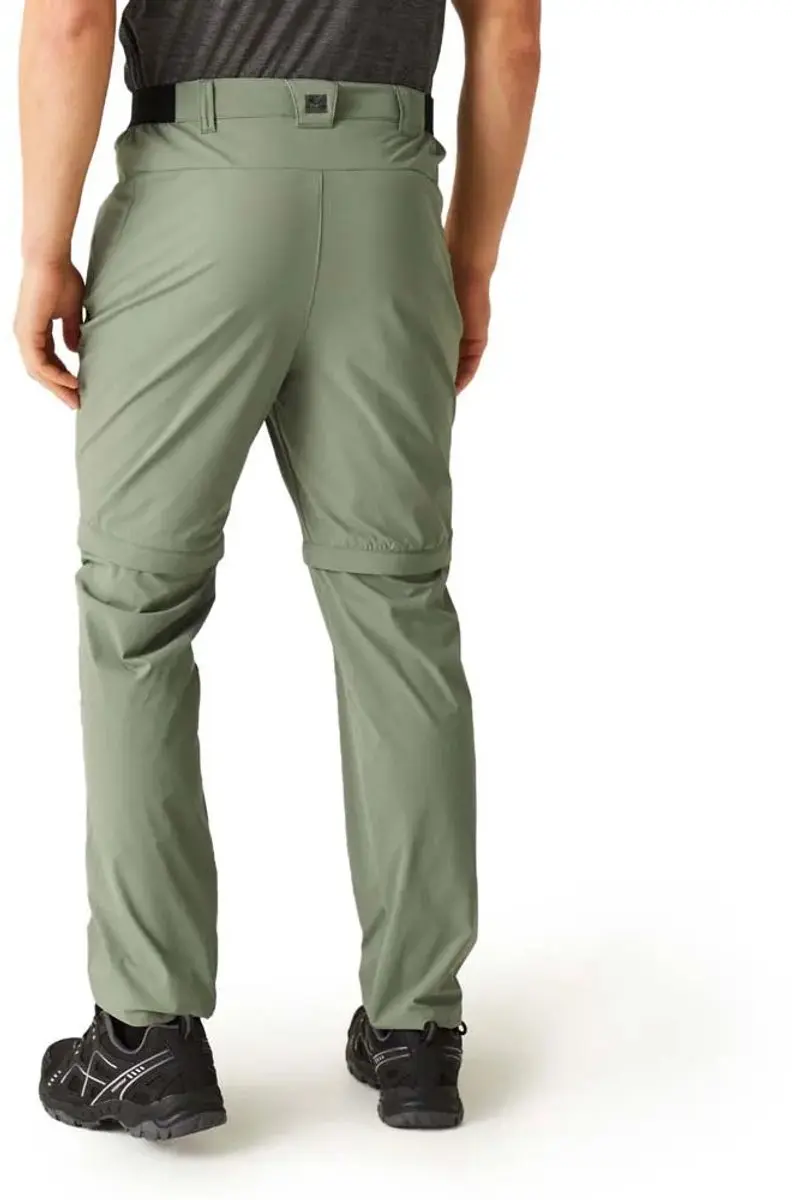 Regatta Travel Light Zip-off Broek Groen 40 / Regular Man - afbeelding 3 van 4