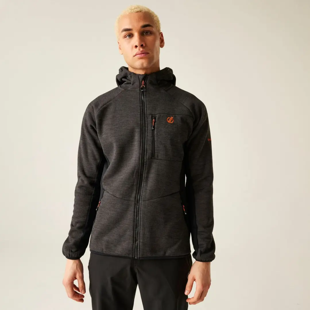 Fleece Skiën Heren Thermisch Gerecycled Stretch