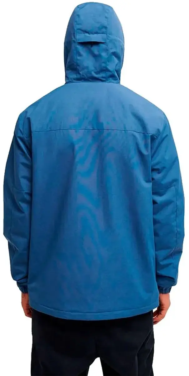 Quiksilver Overcast 3K Warm Jas - Dark Denim - XL - afbeelding 2 van 3