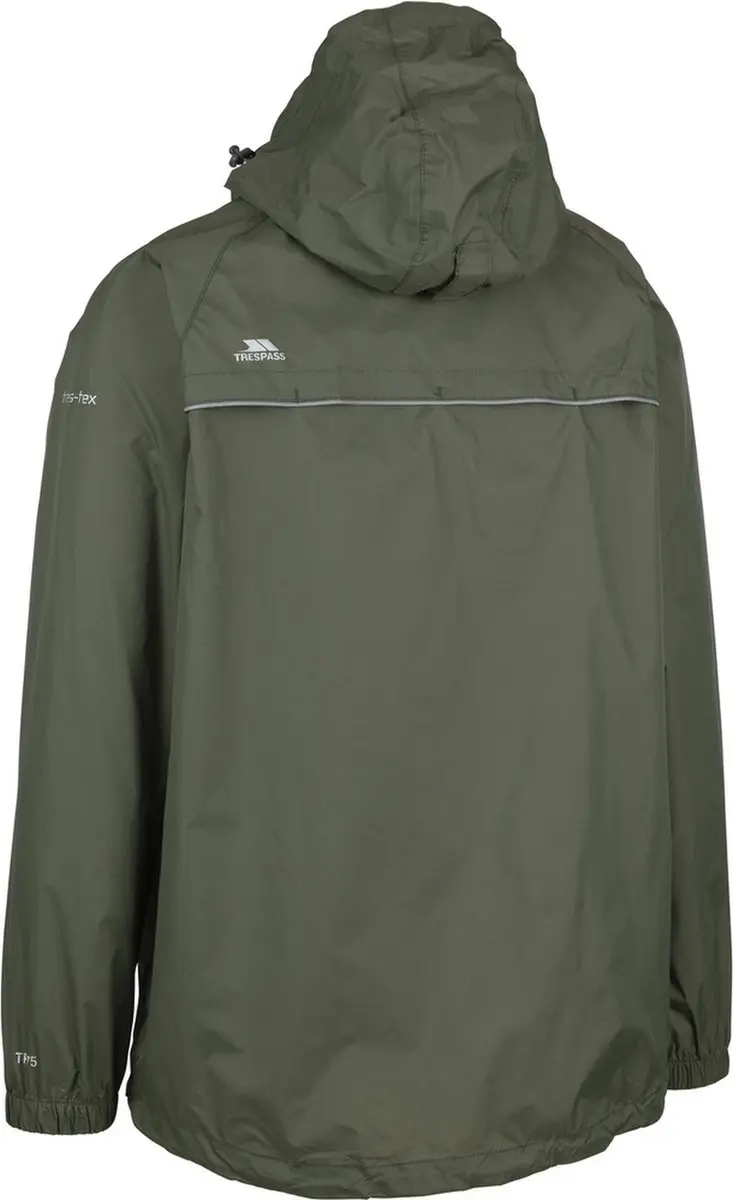 Trespass-jas Qikpac X - Unisex opvouwbare jas Tp-75 - afbeelding 3 van 3