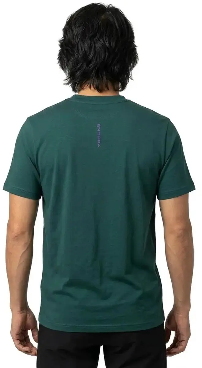 Endura Stacked Logo Graphic T-shirt - Teal - M - afbeelding 4 van 4