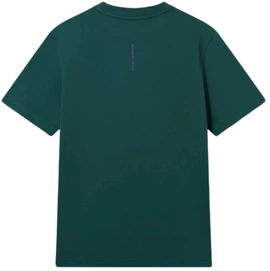Endura Stacked Logo Graphic T-shirt - Teal - M - afbeelding 2 van 4