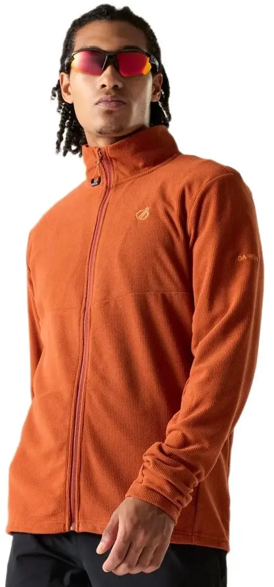 Dare2b Arising Fleece Met Volledige Rits Oranje M Man
