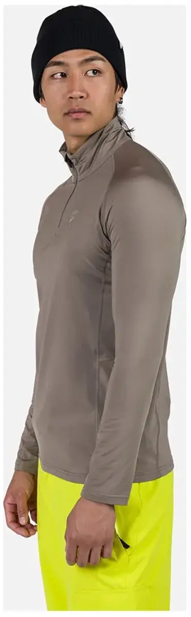 Rossignol Classique Fleece Met Halve Rits Grijs L Man - afbeelding 4 van 4