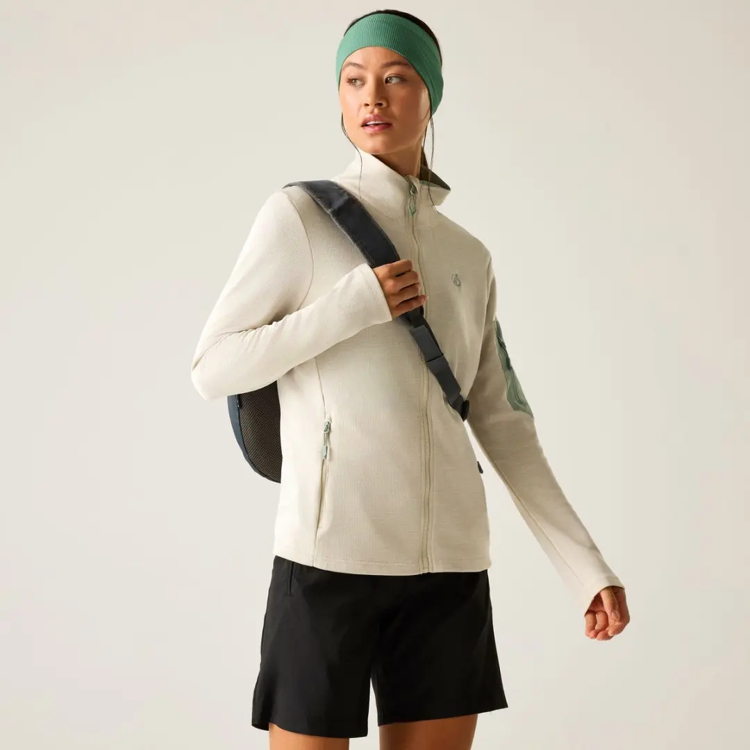 Dare2b Torrek Ii Fleece Met Volledige Rits Beige 38 Vrouw