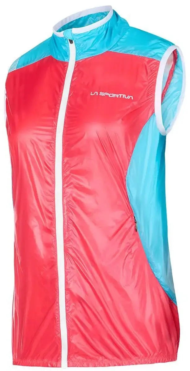 La Sportiva Briza Windbreaker Vest - Hibiscus/Malibu Blue - afbeelding 4 van 6