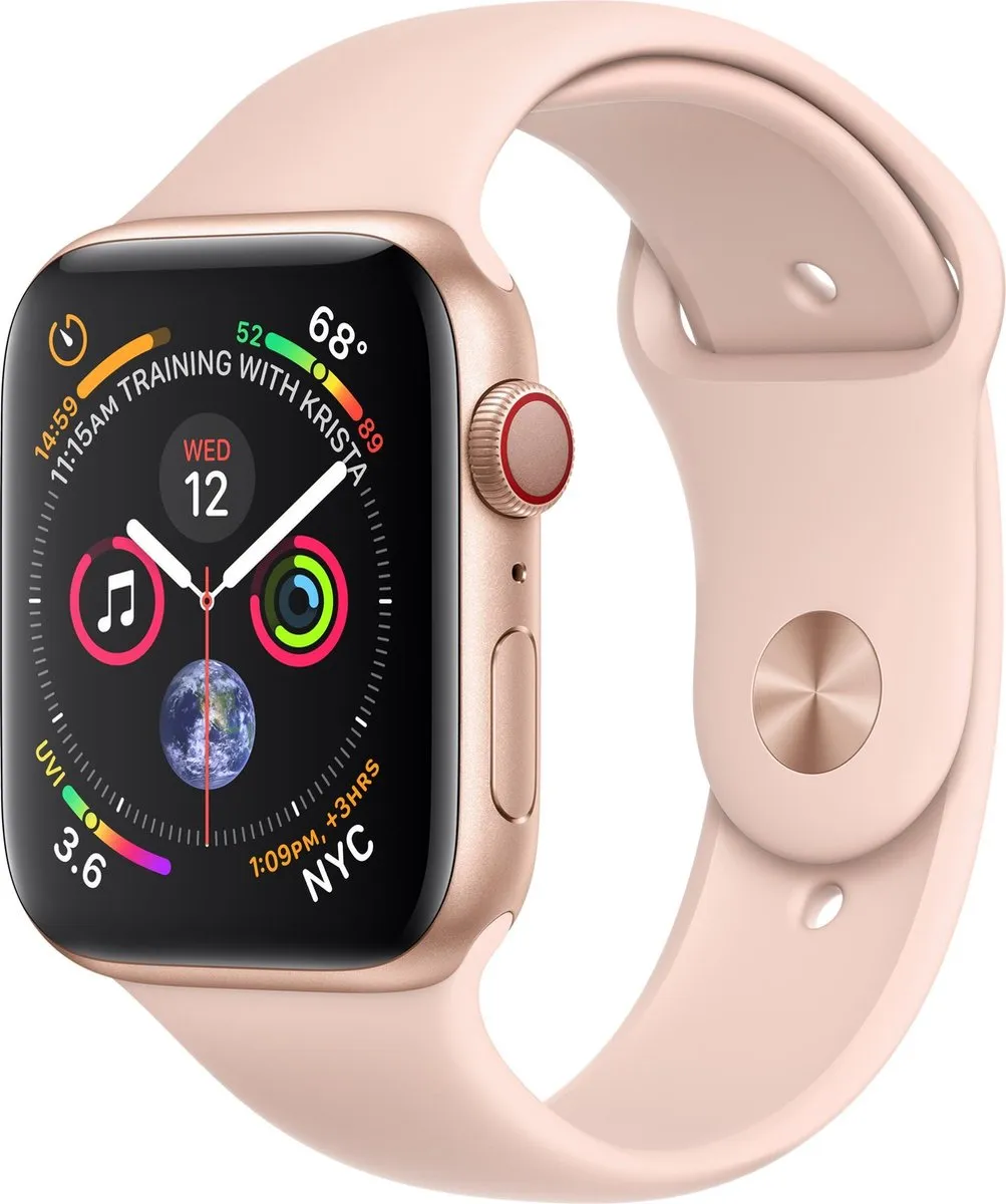 Apple Watch Series 4 GPS Cellular 44mm - Roze
