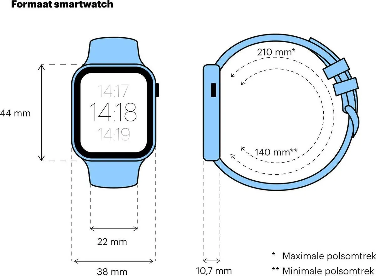 Apple Watch Series 4 GPS Cellular 44mm - Roze