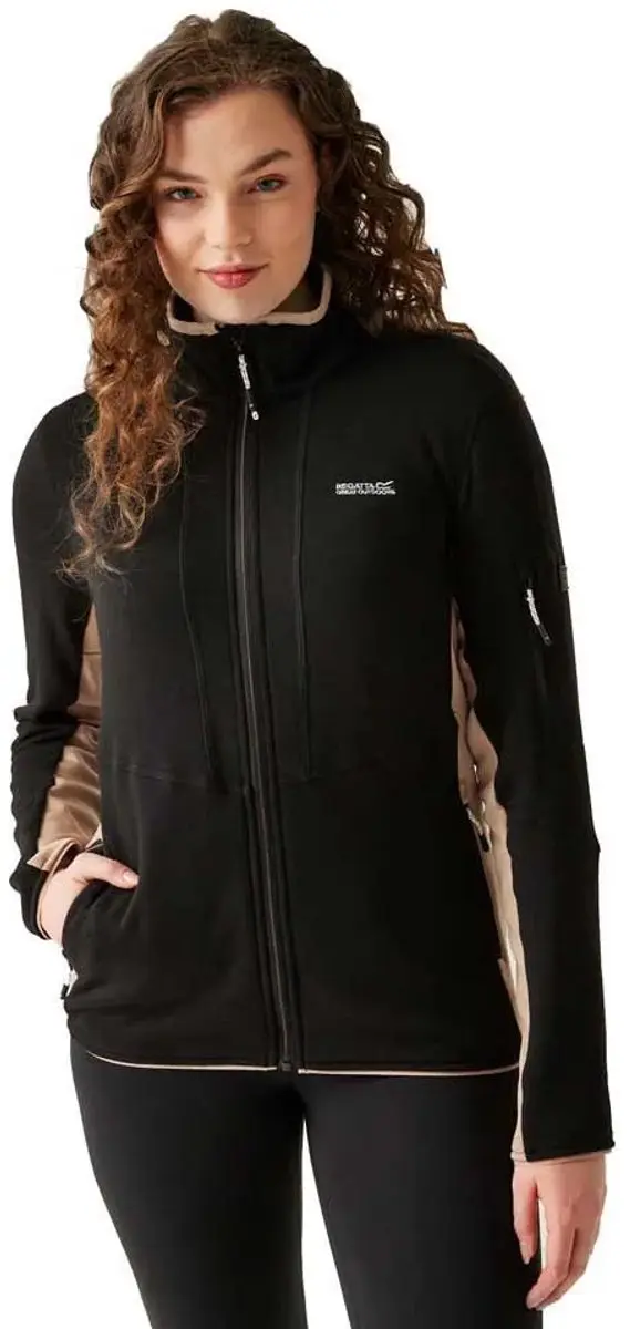 Regatta Ralina Fleece Met Volledige Rits Zwart 42 Vrouw