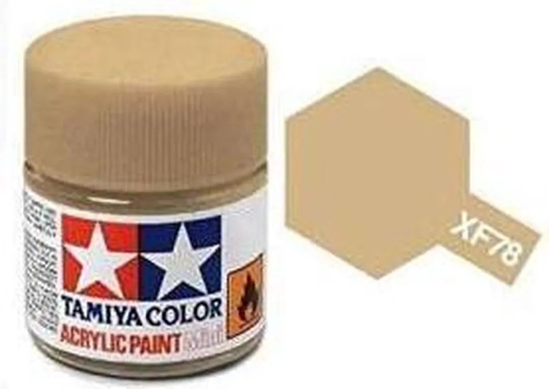 Tamiya Acrylverf XF-78 Wooden Deck Tan 10ml - Matt