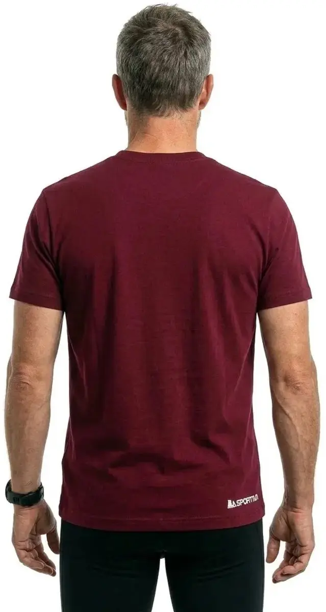 La Sportiva Moon Rock T-shirt - Redwood/Chalk - XL - afbeelding 4 van 4