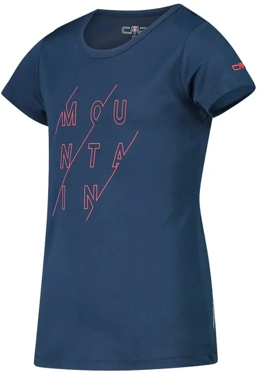 Cmp 38t6385 T-shirt Met Korte Mouwen Blauw 3 Years Meisje - afbeelding 3 van 3
