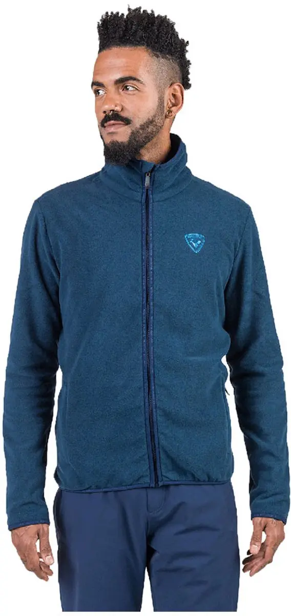 Rossignol Strawpile Fleece Met Volledige Rits Blauw S Man