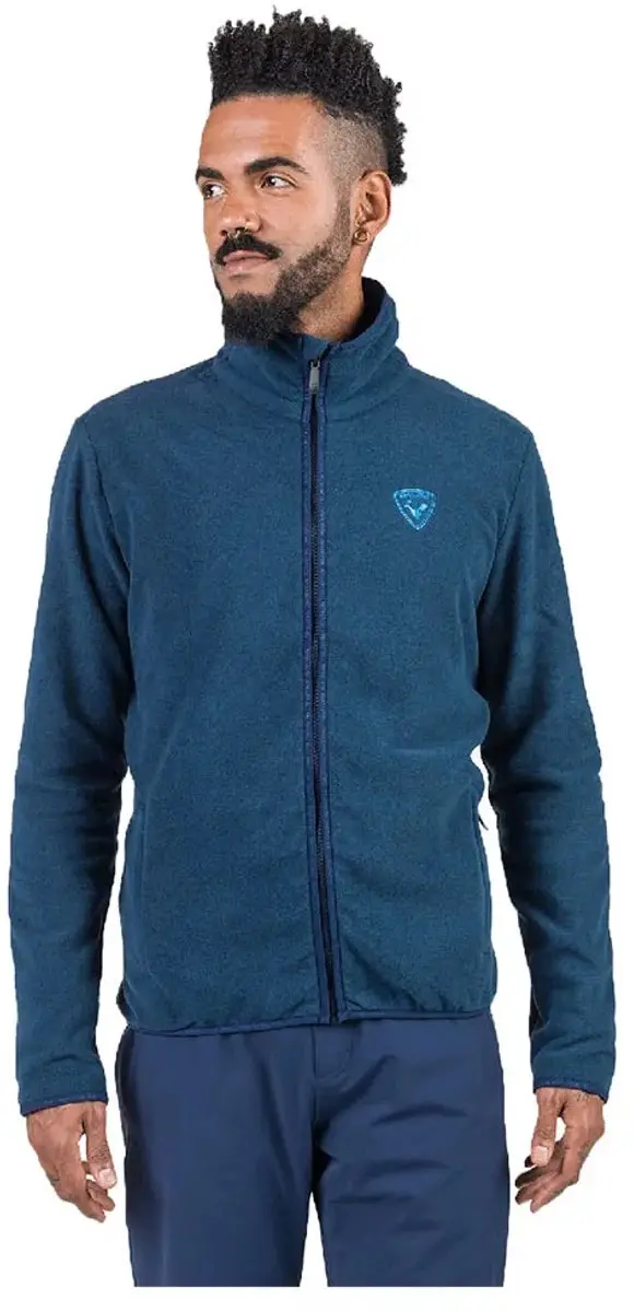 Rossignol Strawpile Fleece Heren Vest - Marineblauw - S - afbeelding 4 van 4