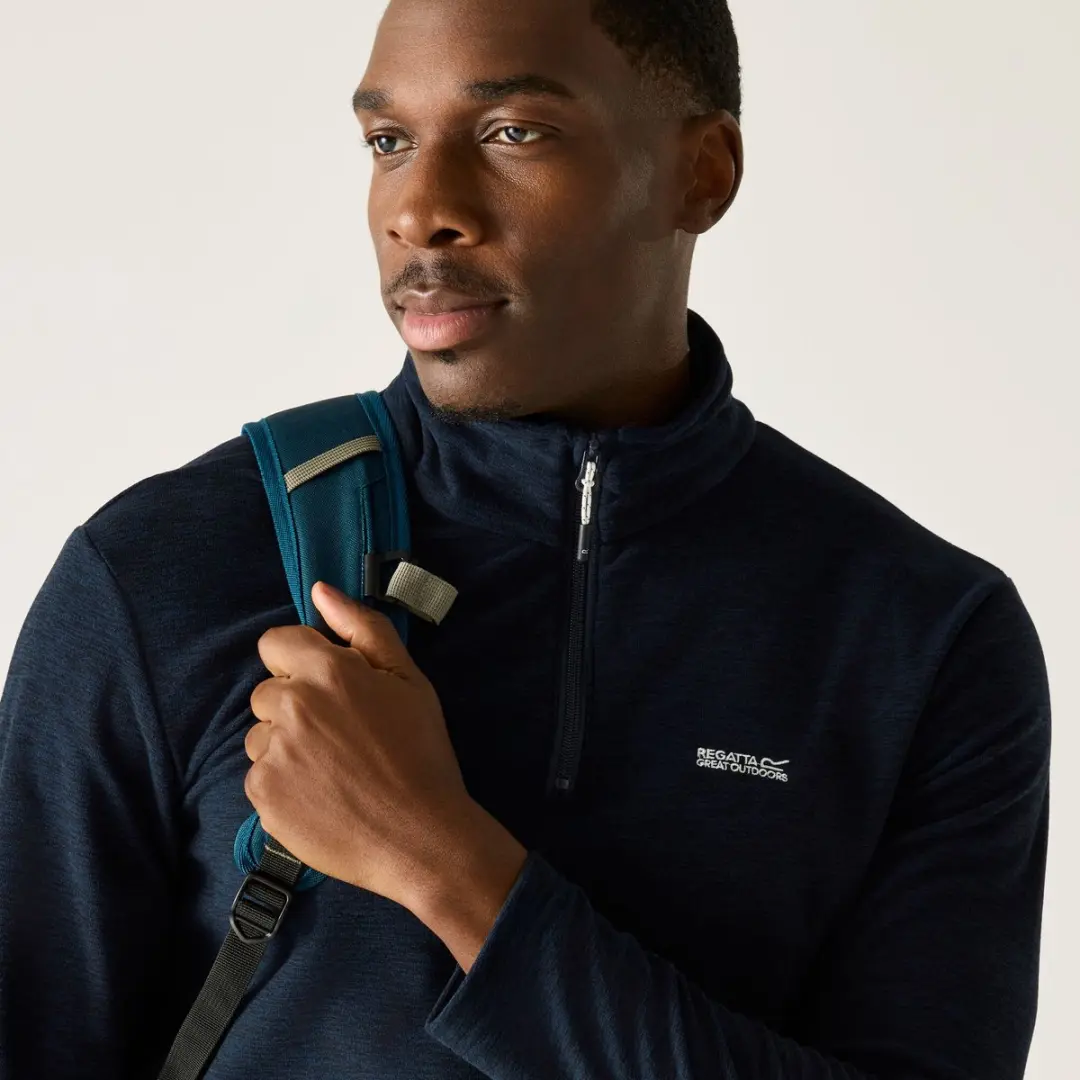 Thompson Marl Half Zip Fleece voor heren - afbeelding 4 van 6