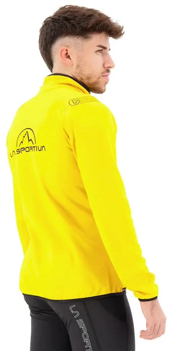 La Sportiva Promo Fleece Geel S Man - afbeelding 3 van 5