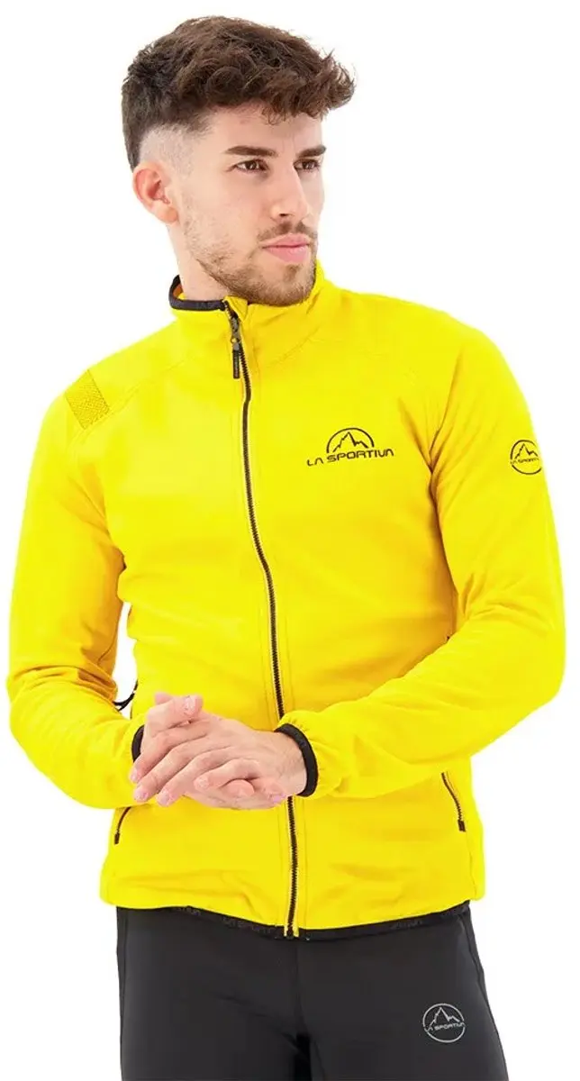 La Sportiva Promo Fleece Geel S Man - afbeelding 5 van 5