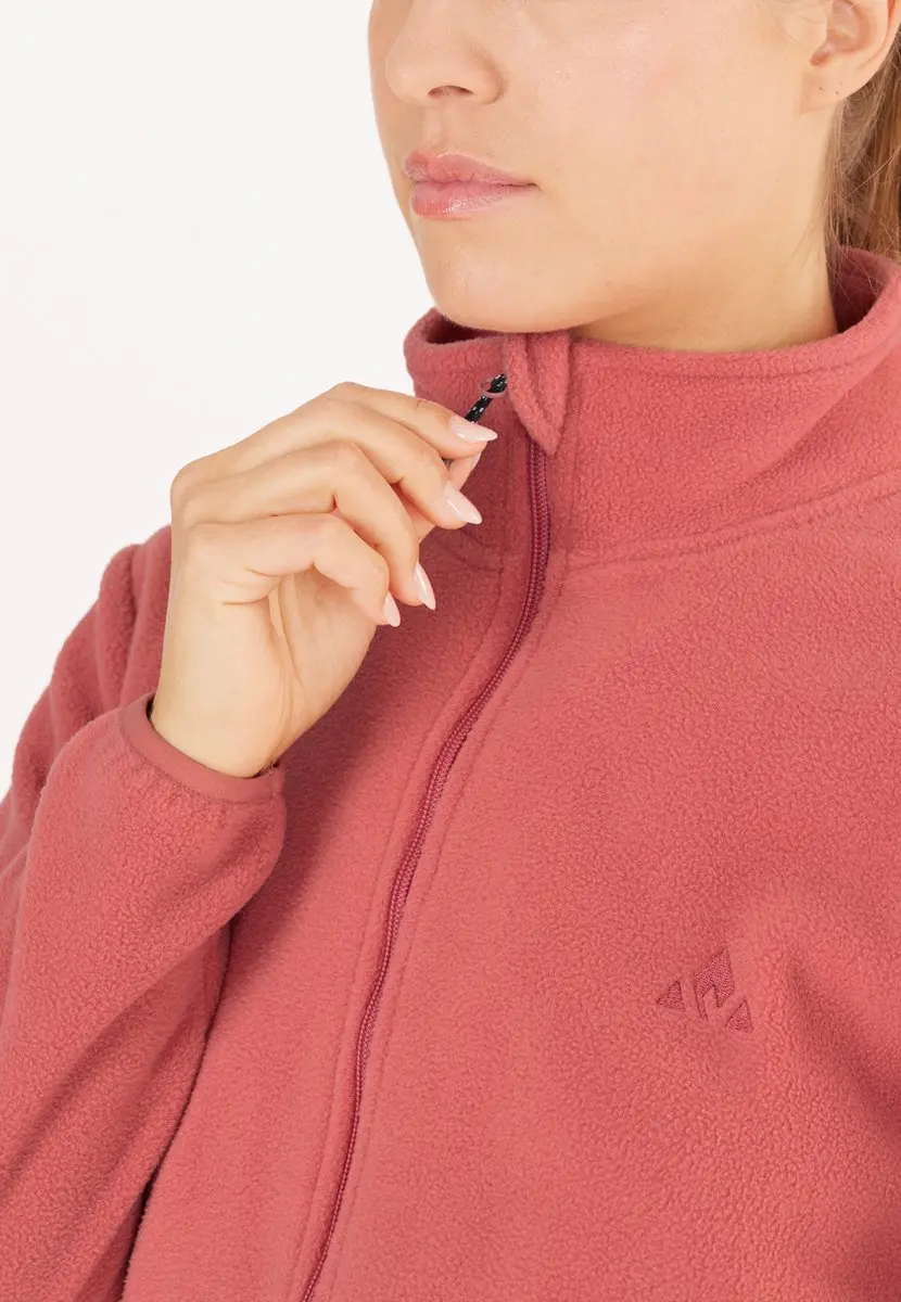 Whistler Cocoon Dames Fleece Trainingsjack - Roze - 38 - afbeelding 2 van 6