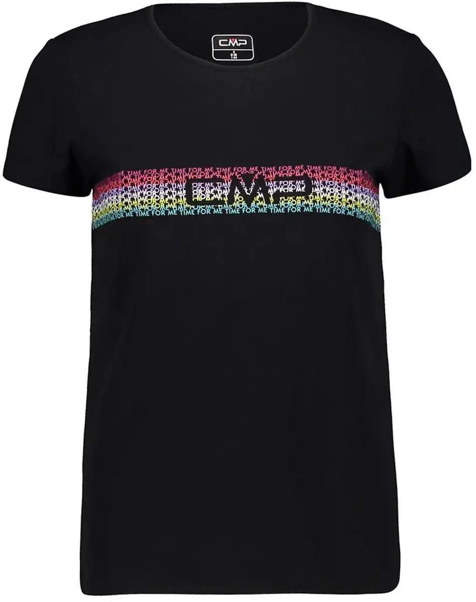 Cmp 39d4906 T-shirt Met Korte Mouwen Zwart S Vrouw
