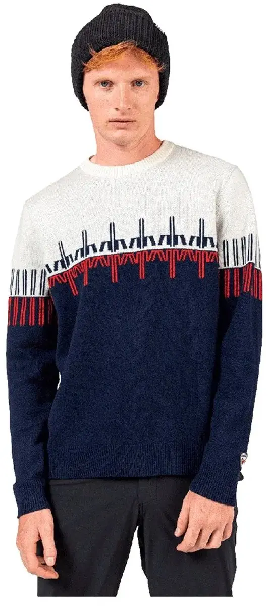 Rossignol Patterned Cn Trui Blauw S Man
