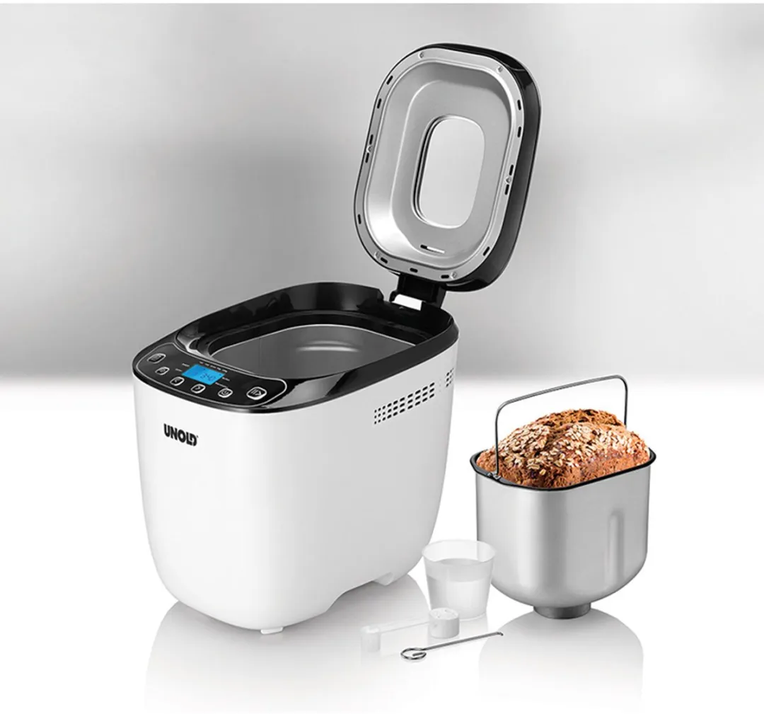 Unold 68010 Broodbakmachine 550W - 12 Programma's - Zwart/Wit