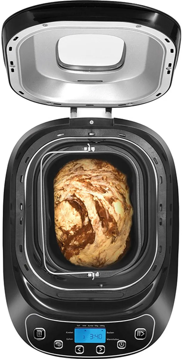 Unold 68010 Broodbakmachine 550W - 12 Programma's - Zwart/Wit