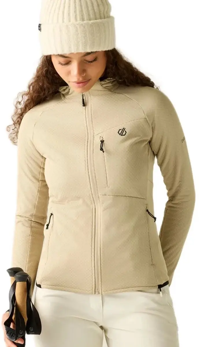 Dare2b Heat Weave Jas Beige 38 Vrouw