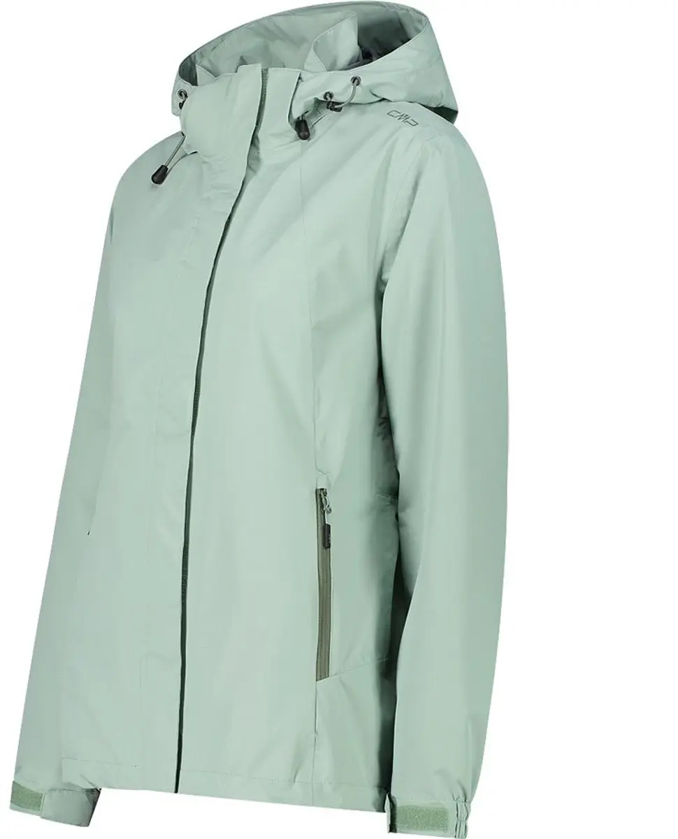 Cmp Zip Hood 32x5826 Afneembare Jas Groen 2XL Vrouw - afbeelding 4 van 6