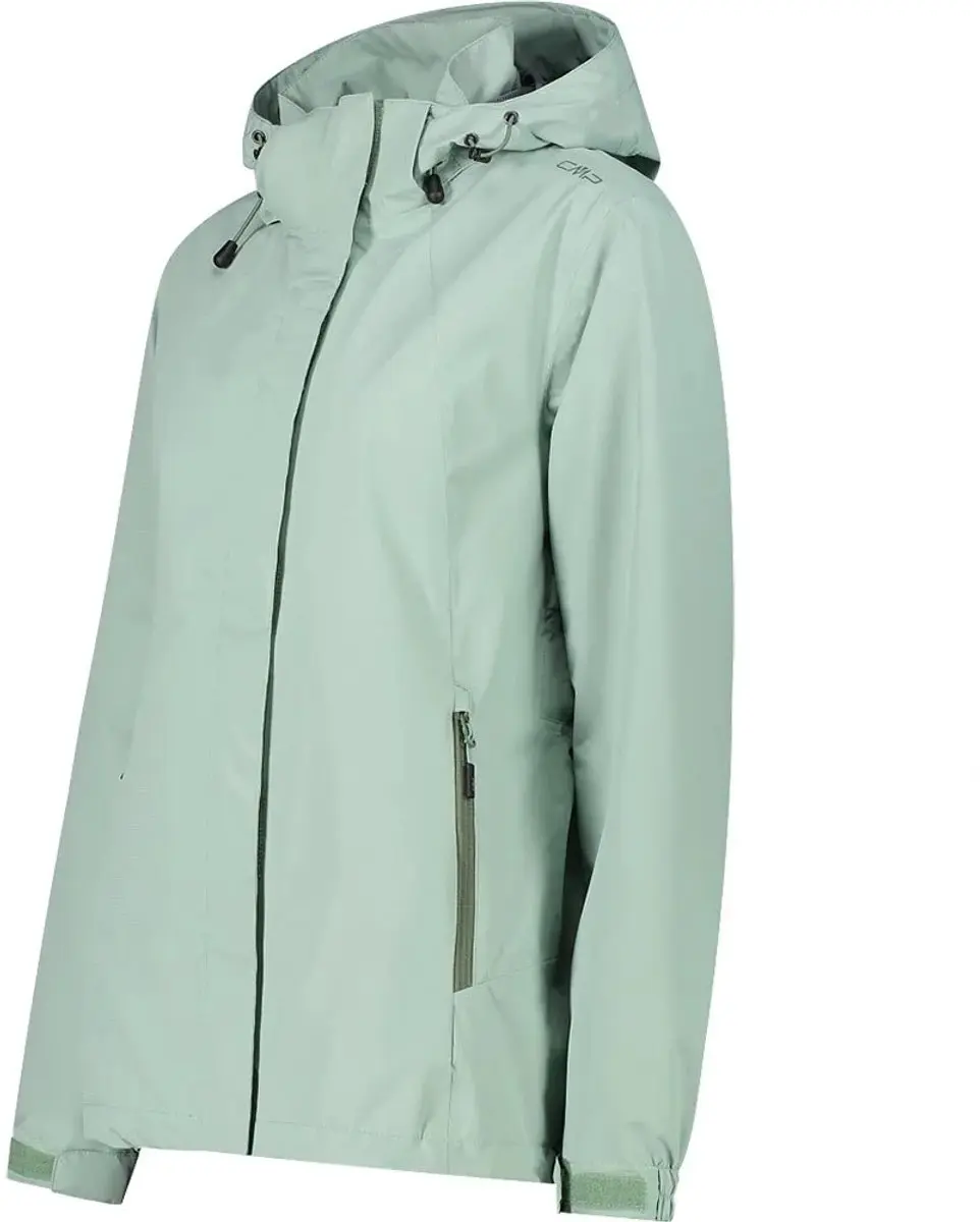 Cmp Zip Hood 32x5826 Afneembare Jas Groen 2XL Vrouw - afbeelding 6 van 6