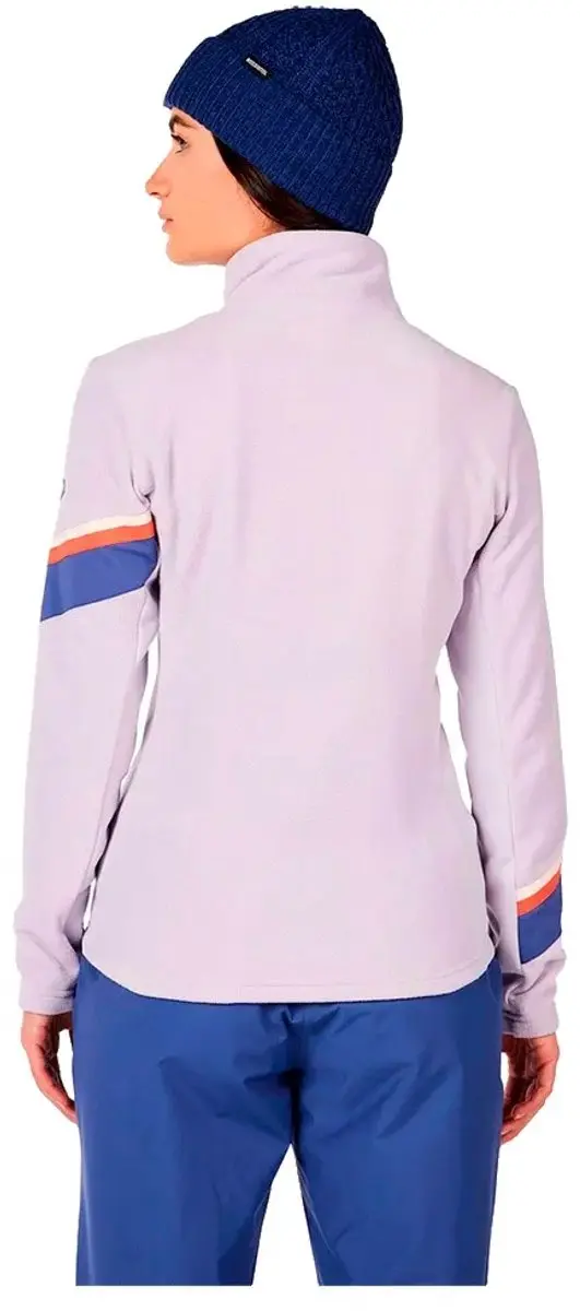 Rossignol Strawpile Fleece Met Volledige Rits Paars XS Vrouw - afbeelding 2 van 3