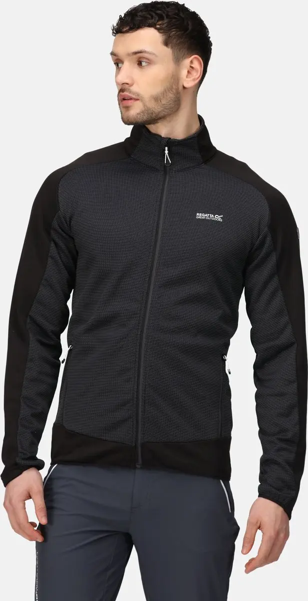 De Regatta Highton II fleece met volledige rits