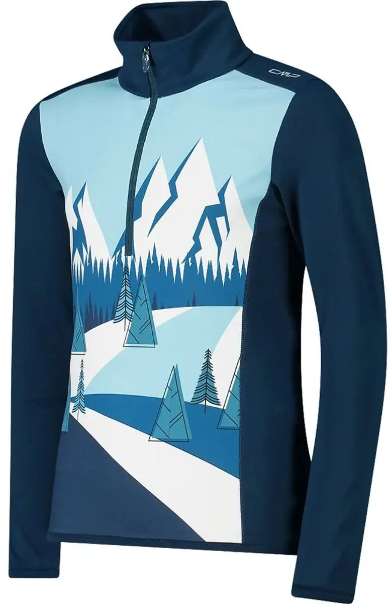 Cmp 33l0255 T-shirt Met Lange Mouwen Blauw 8 Years Meisje - afbeelding 3 van 3