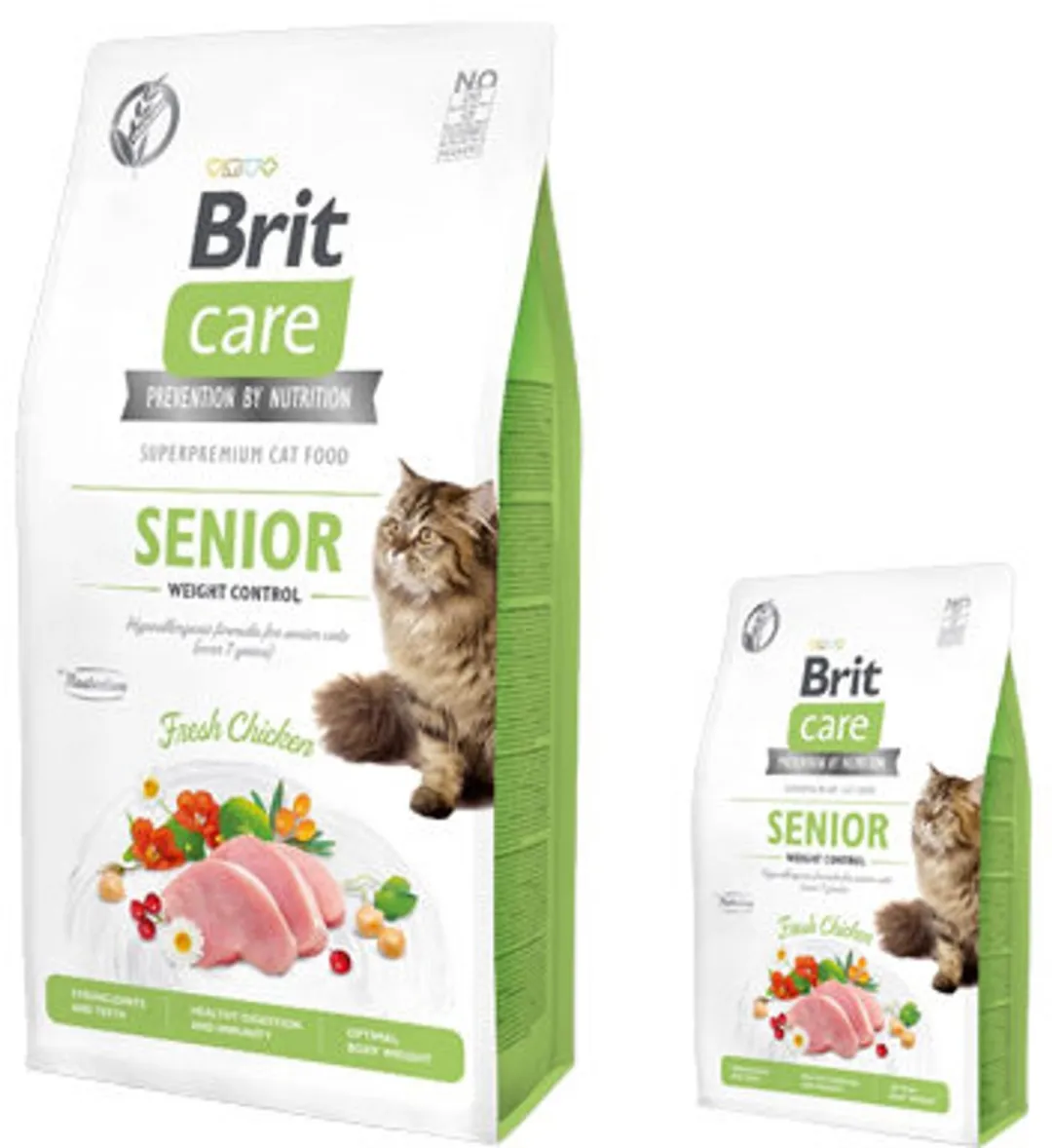 Brit Care Senior Weight Control Kattenvoer 7kg