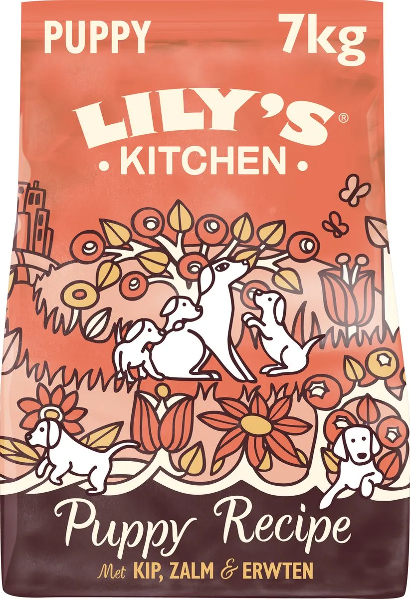 Lily's Kitchen Puppyvoer Kip & Zalm 7kg