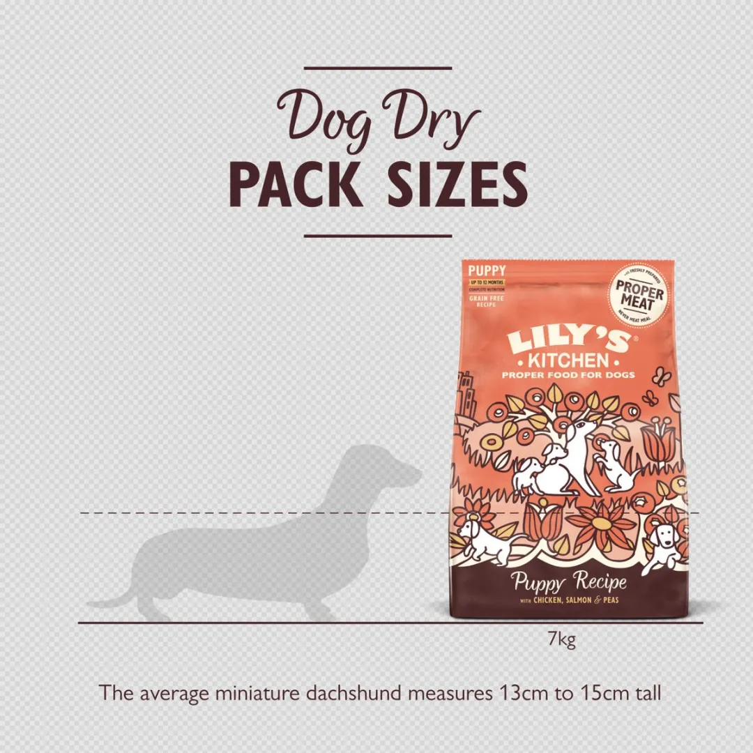 Lily's Kitchen Puppyvoer Kip & Zalm 7kg