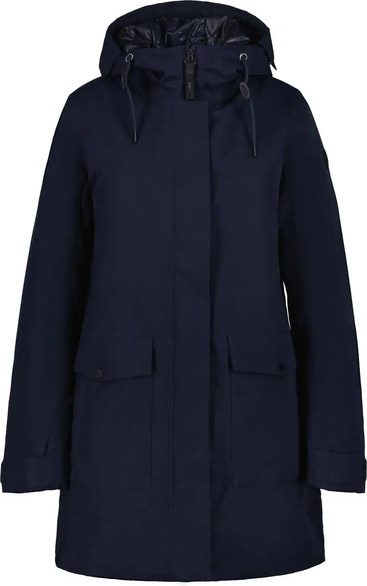 ICEPEAK ALPENA Dames Outdoorjas - Navy - Maat 38
