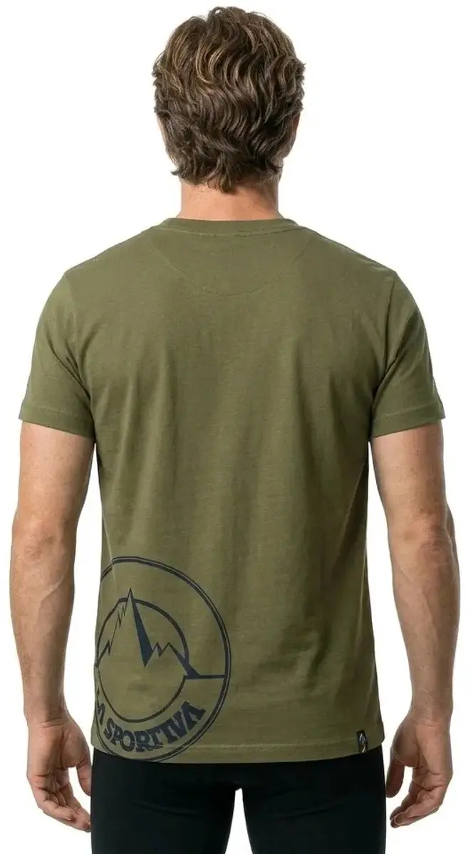 La Sportiva Eighties Logo T-shirt Met Korte Mouwen Groen S Man - afbeelding 4 van 4