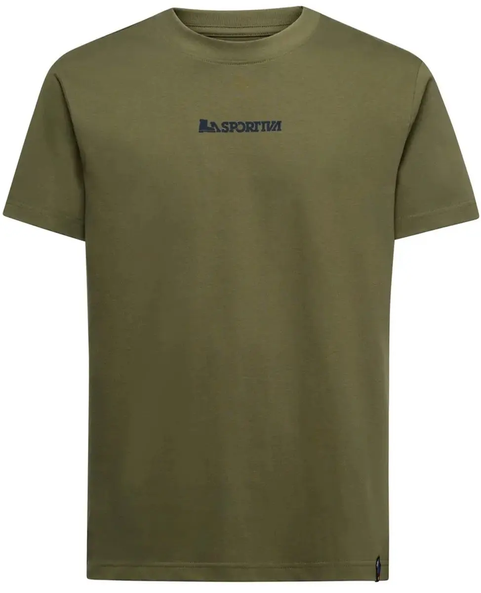 La Sportiva Eighties Logo T-shirt Met Korte Mouwen Groen S Man