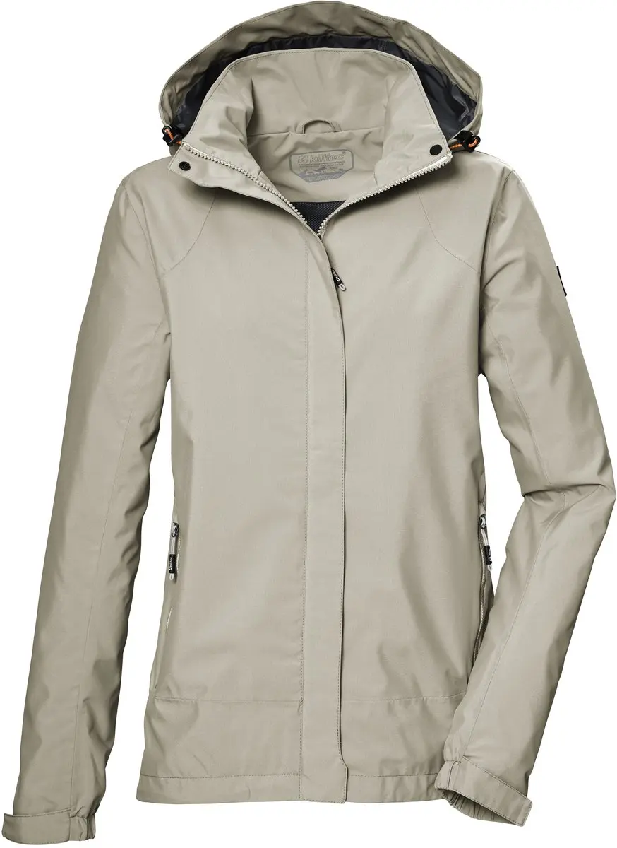 Killtec Kos 51 Women Jacket - Outdoorjas - Dames - Light Cement - Maat 42