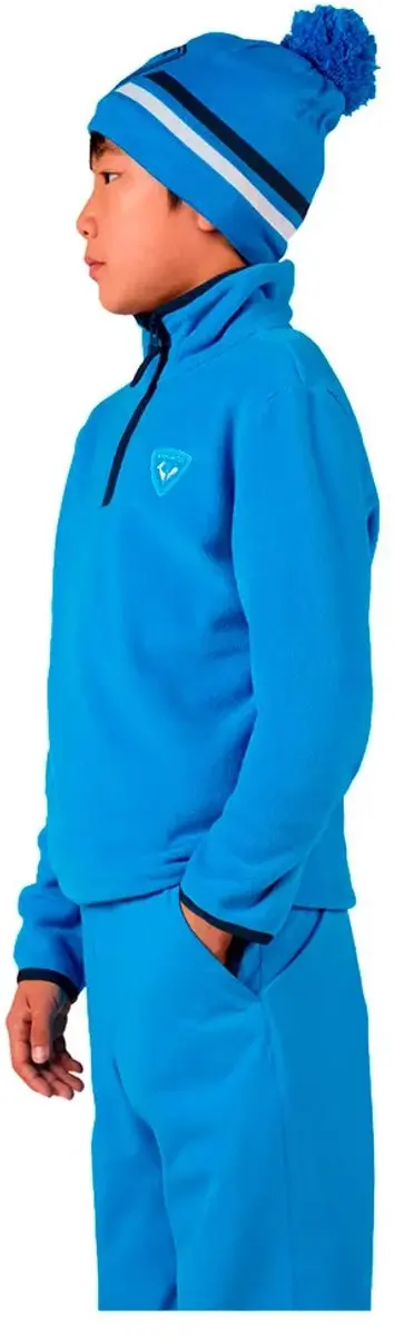 Rossignol Strawpile Fleece Met Halve Rits Blauw 16 Years Jongen - afbeelding 6 van 6
