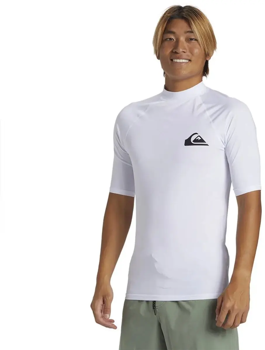 Quiksilver Everyday Surf T-shirt UPF50+ - Wit - M - afbeelding 4 van 6