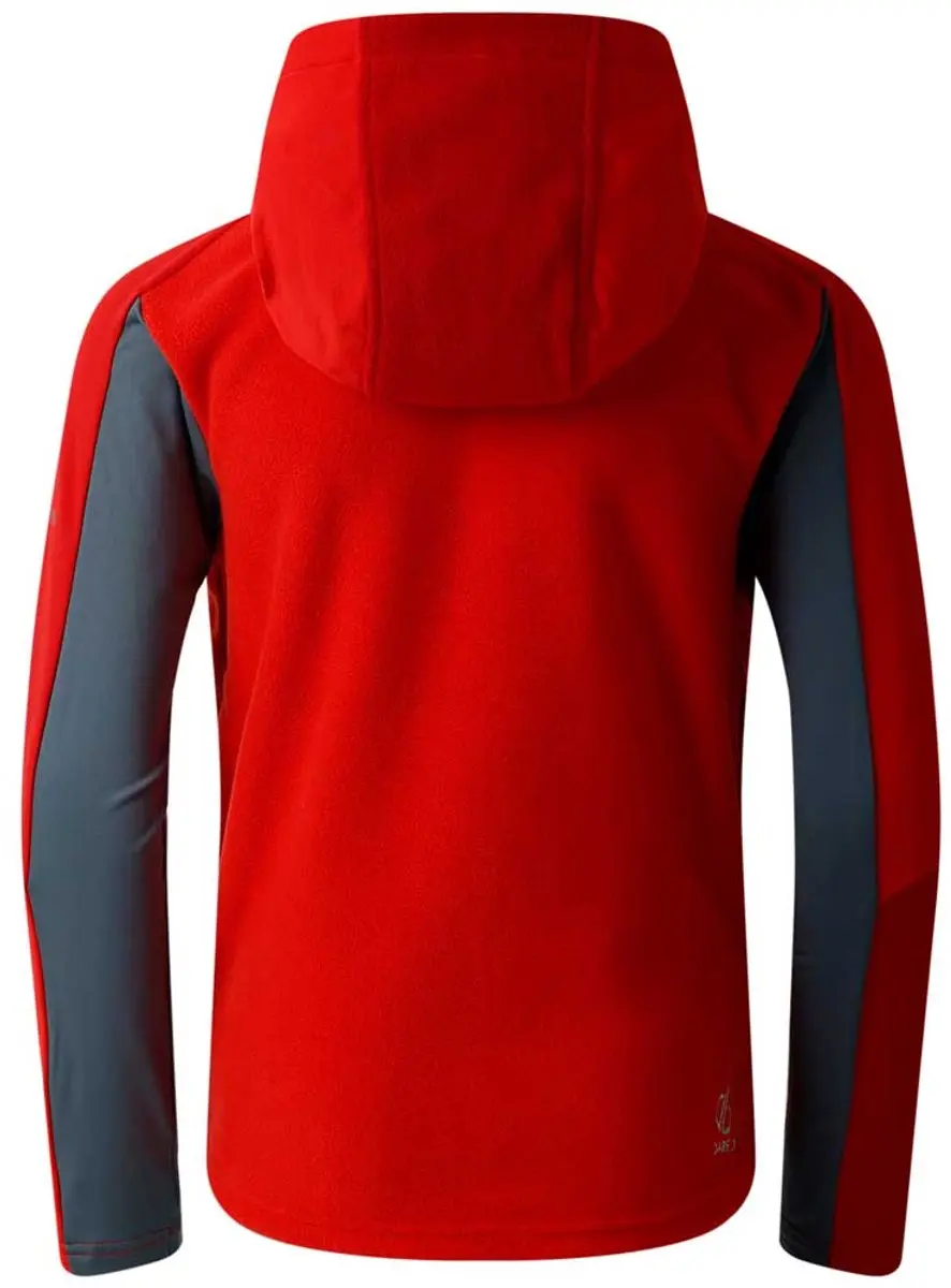 Dare2b Thriving Iv Fleece Met Volledige Rits Rood,Oranje 9-10 Years Kinderen - afbeelding 5 van 6