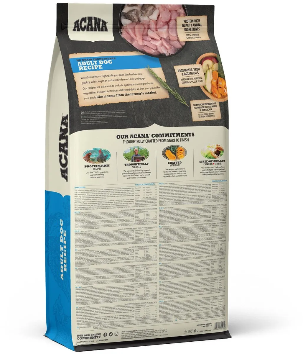 Acana Heritage Adult Hond 17kg - afbeelding 6 van 6