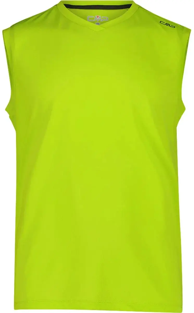 Cmp 35n5627 Mouwloos T-shirt Geel 3XL Man