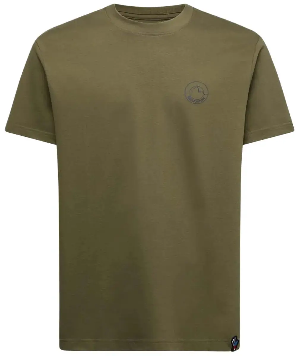 La Sportiva Circle Logo T-shirt Met Korte Mouwen Groen S Man
