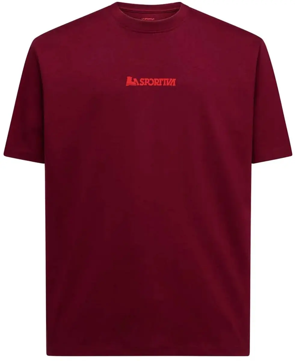 La Sportiva Moon Climb T-shirt Met Korte Mouwen Rood L Man - afbeelding 4 van 4